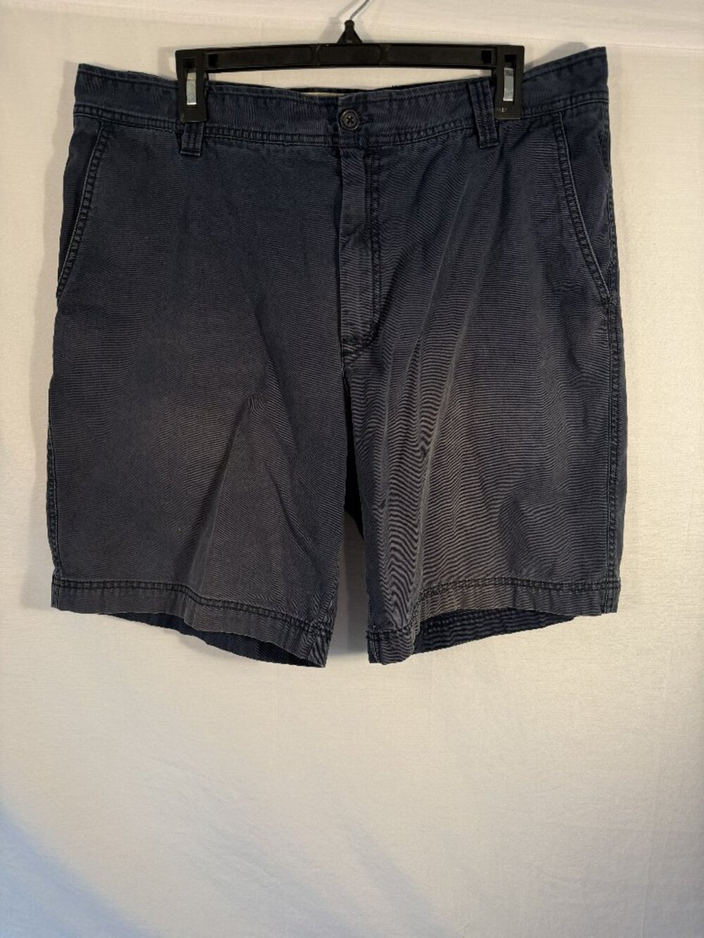 Saddlebred Men 38 Navy Blue Chino Twill‎ Shorts